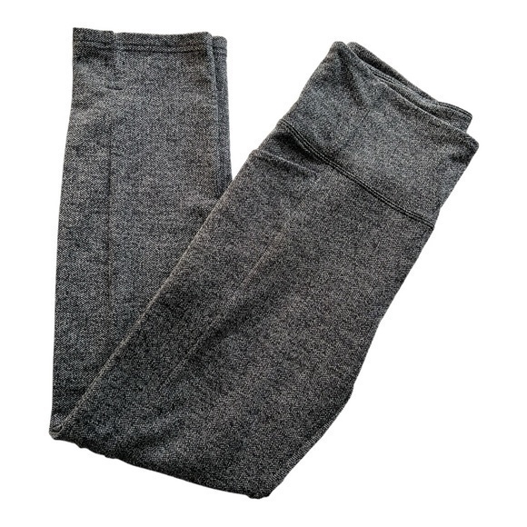 Athleta Black & Grey Chevron Mini Print Pants Size Small - Picture 4 of 6